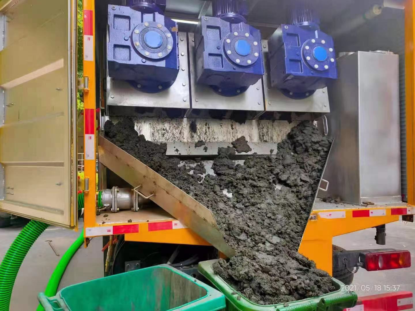 阳谷化粪池清掏城市维护站-泥浆净化干湿分离处理